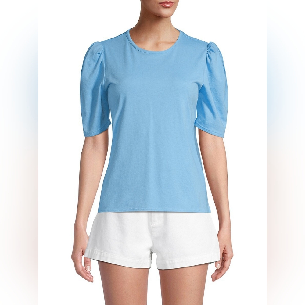 Rebecca Taylor Women's A Line Puff Sleeve atop